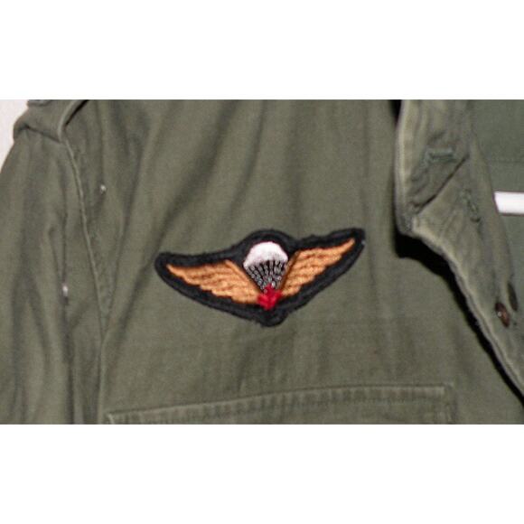 Canadian Airborne Military Issue Men’s Field Jacket Medium Olive Green - Picture 2 of 4